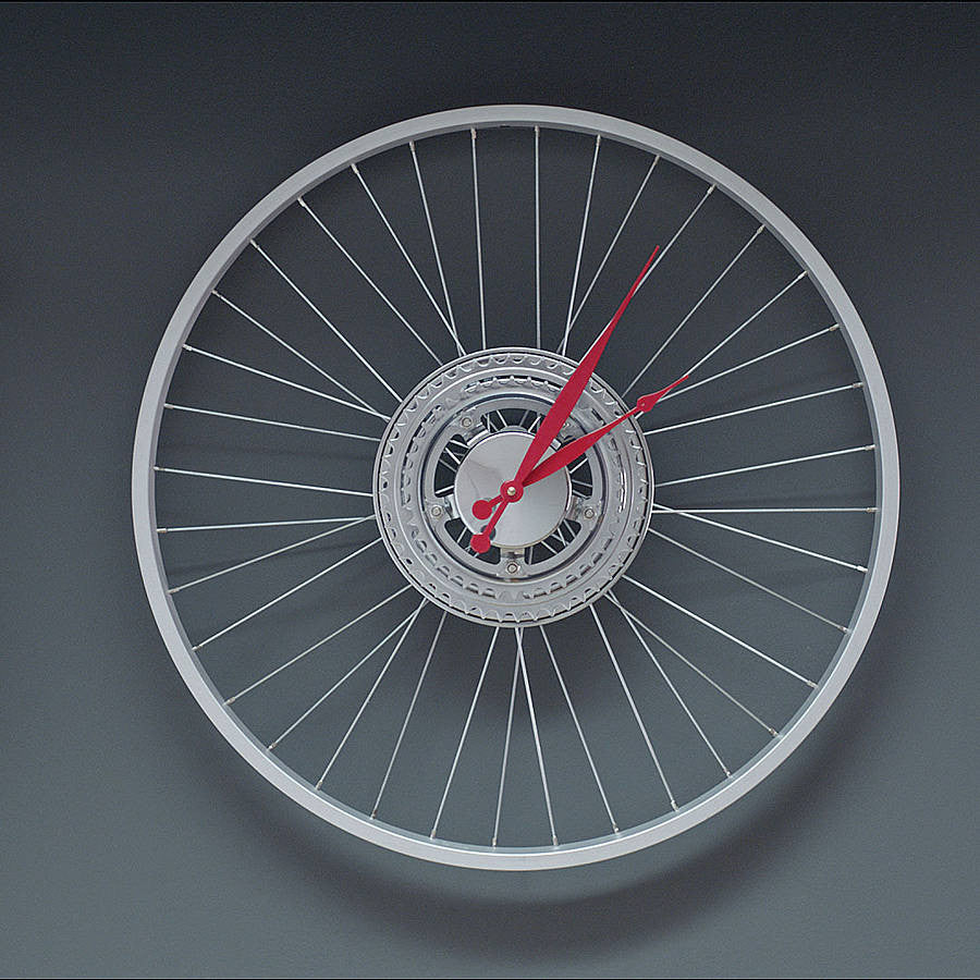 Bike Sprocket Wheel Clock Large