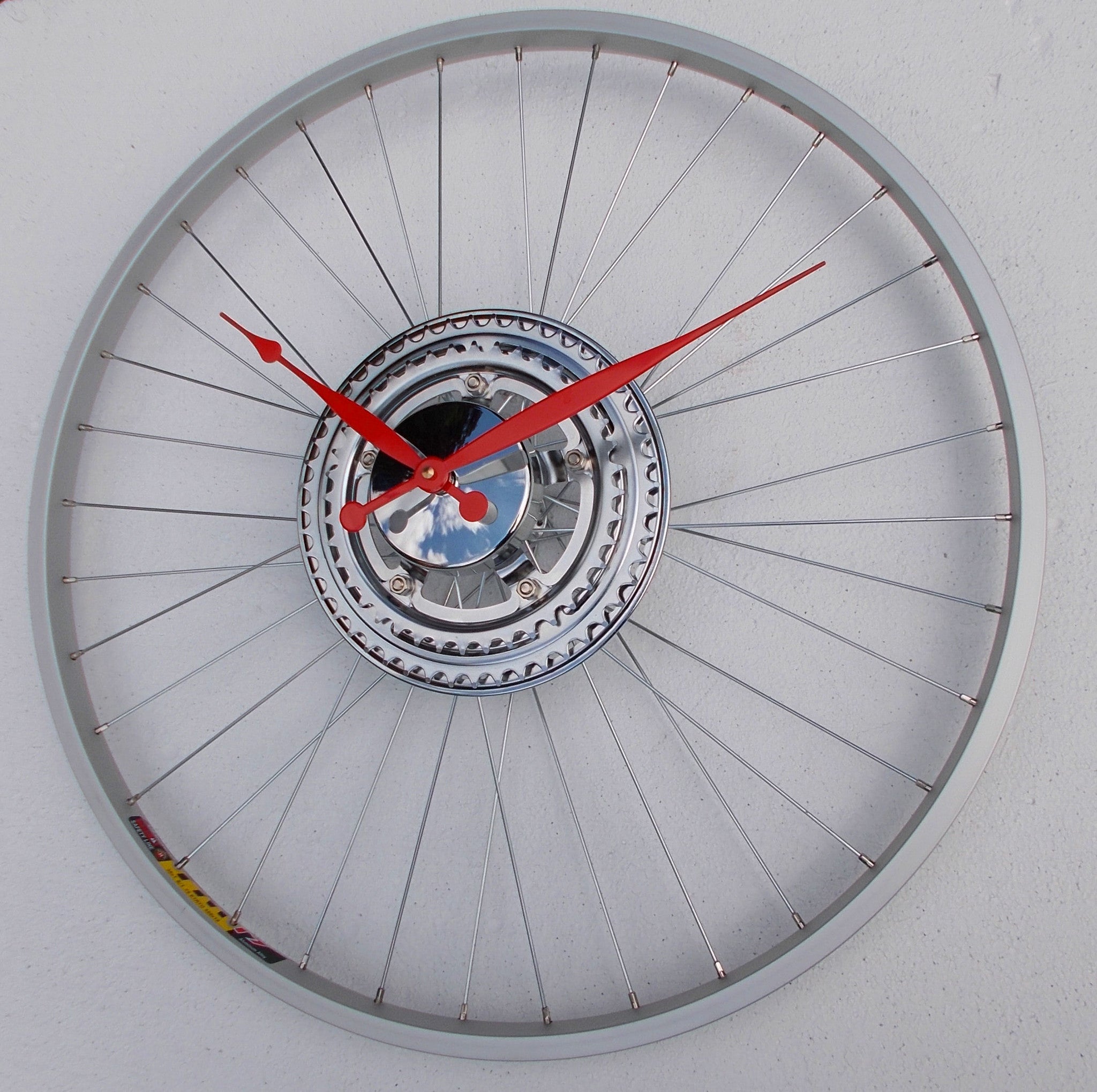 Bike Sprocket Wheel Clock Large