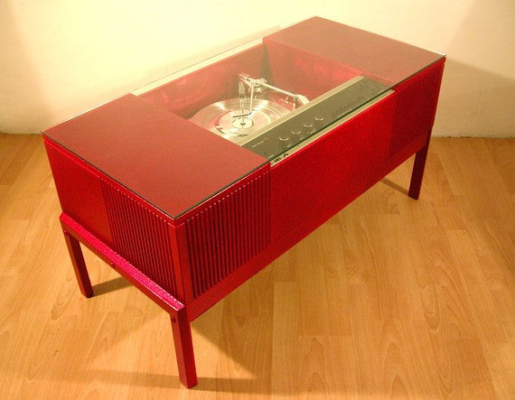 HMV Coffee Table / Ipod state of the art music player. Radiogram