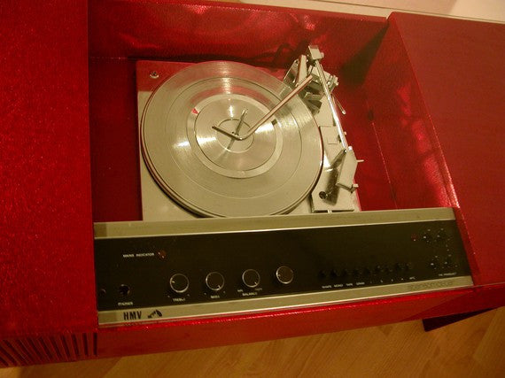 HMV Coffee Table / Ipod state of the art music player. Radiogram