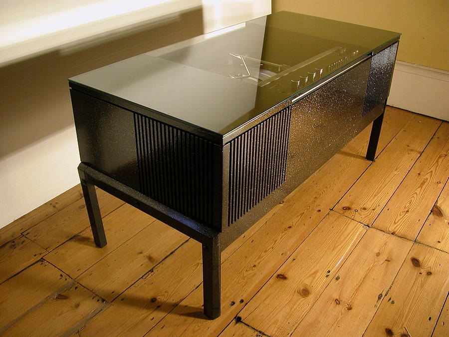 HMV Coffee Table / Ipod state of the art music player. Radiogram